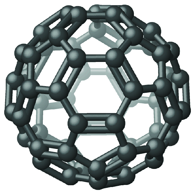 A buckminsterfullerene cage